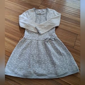 💜 Girls sweater dress size 4